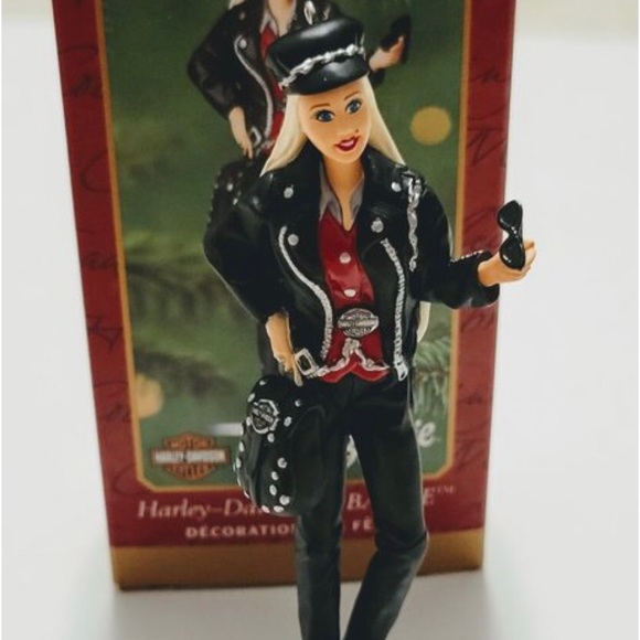 Hallmark Harley Davidson Barbie Ornament New 2000 - Picture 10 of 10